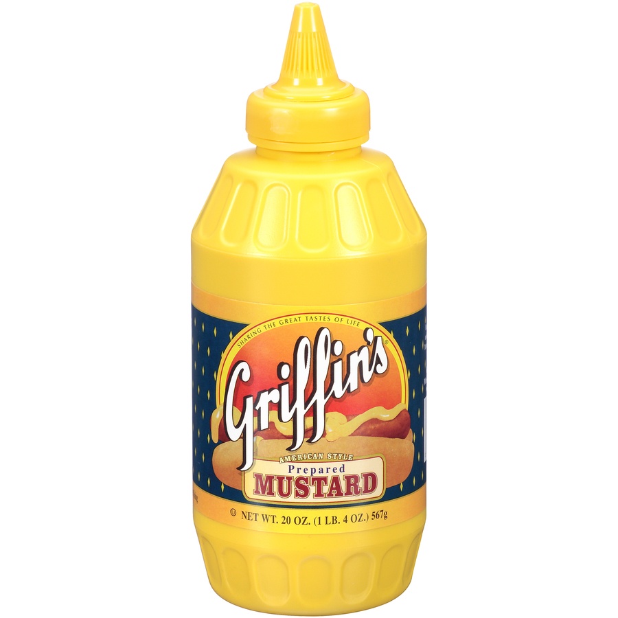 slide 1 of 6, Griffin's Prepared Mustard, Bonus, 20 oz