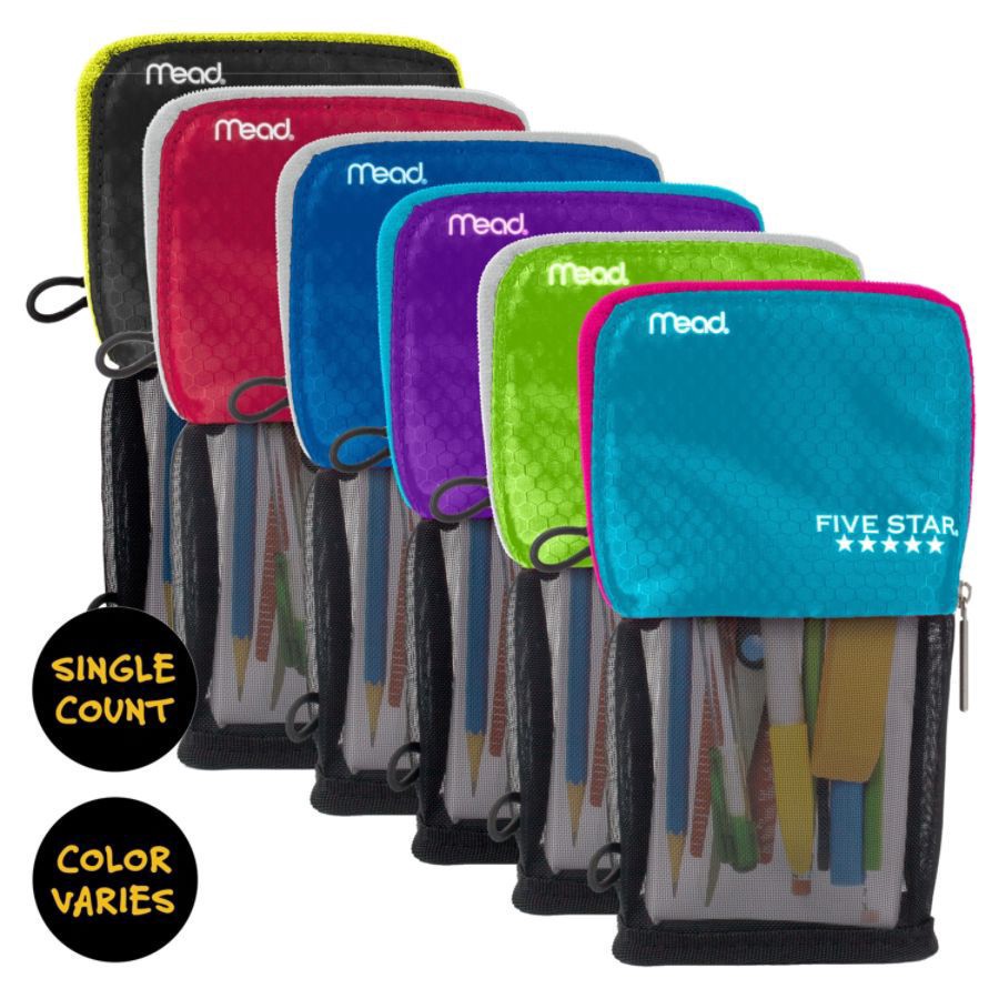 slide 3 of 7, Five Star Stand 'N Store Pencil Holder, Assorted Colors (No Color Choice), 1 ct
