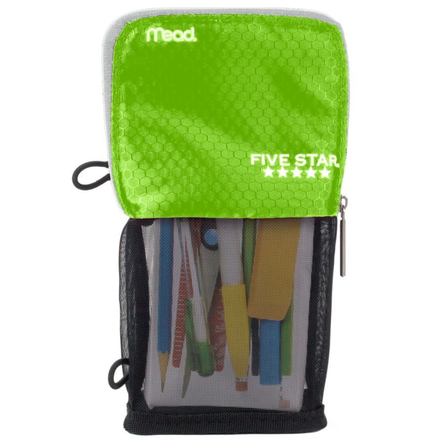 slide 6 of 7, Five Star Stand 'N Store Pencil Holder, Assorted Colors (No Color Choice), 1 ct