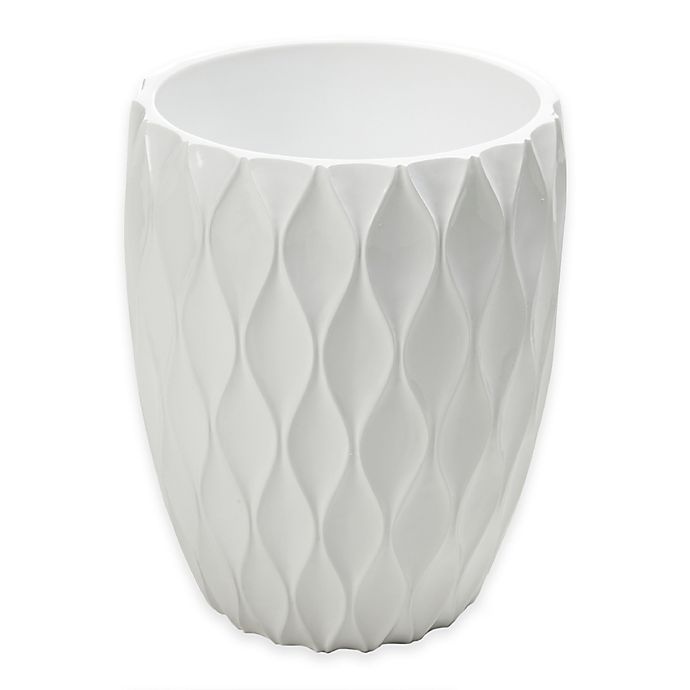 slide 1 of 2, Roselli Trading Wave Wastebasket, 1 ct