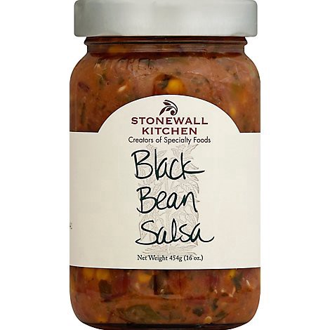 slide 1 of 1, Stonewall Kitchen Salsa Black Bean Jar - 16 Oz, 16 oz