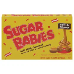Tootsie Sugar Babies Soft Milk Caramel - 5 oz