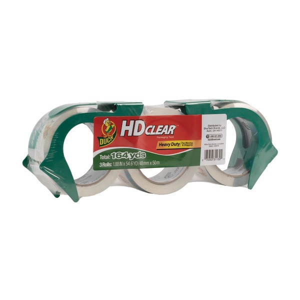 slide 4 of 4, Duck Brand Hd Clear Packing Tape, 1 ct