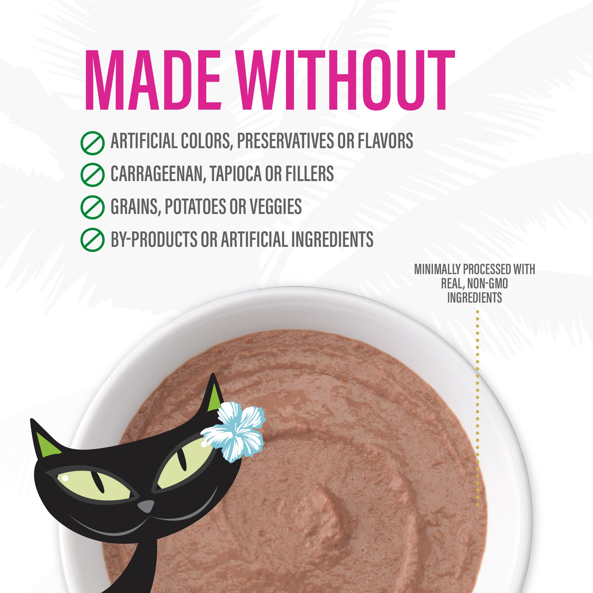 slide 6 of 7, Tiki Cat Luau Velvet Mousse Wet Cat Food, Tuna & Mackerel, 2.8 oz. Pouch, 2.8 oz