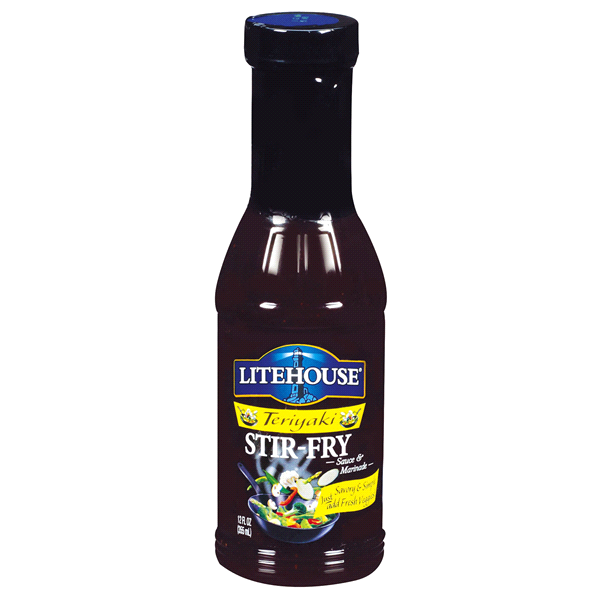 slide 1 of 1, Litehouse Teriyaki Stir Fry Sauce Marinade, 12 fl oz