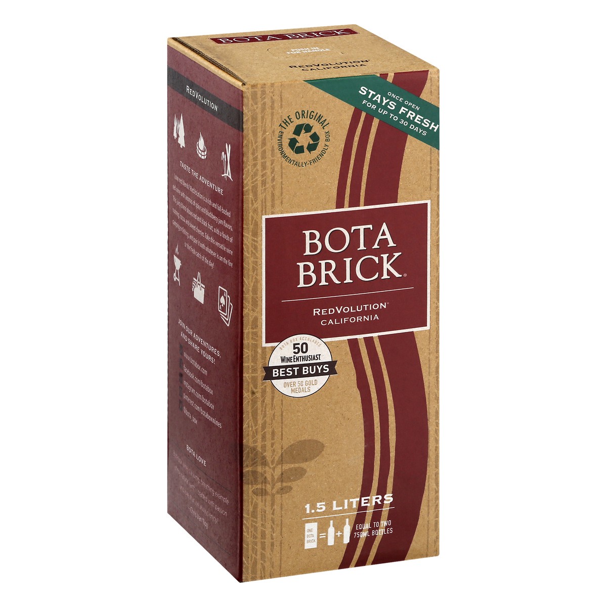 slide 2 of 9, Botabrick Bota Brick Redvolution, 1.5 liter