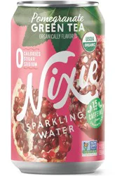Nixie Pomegranate Green Tea Sparkling Water - 12 oz