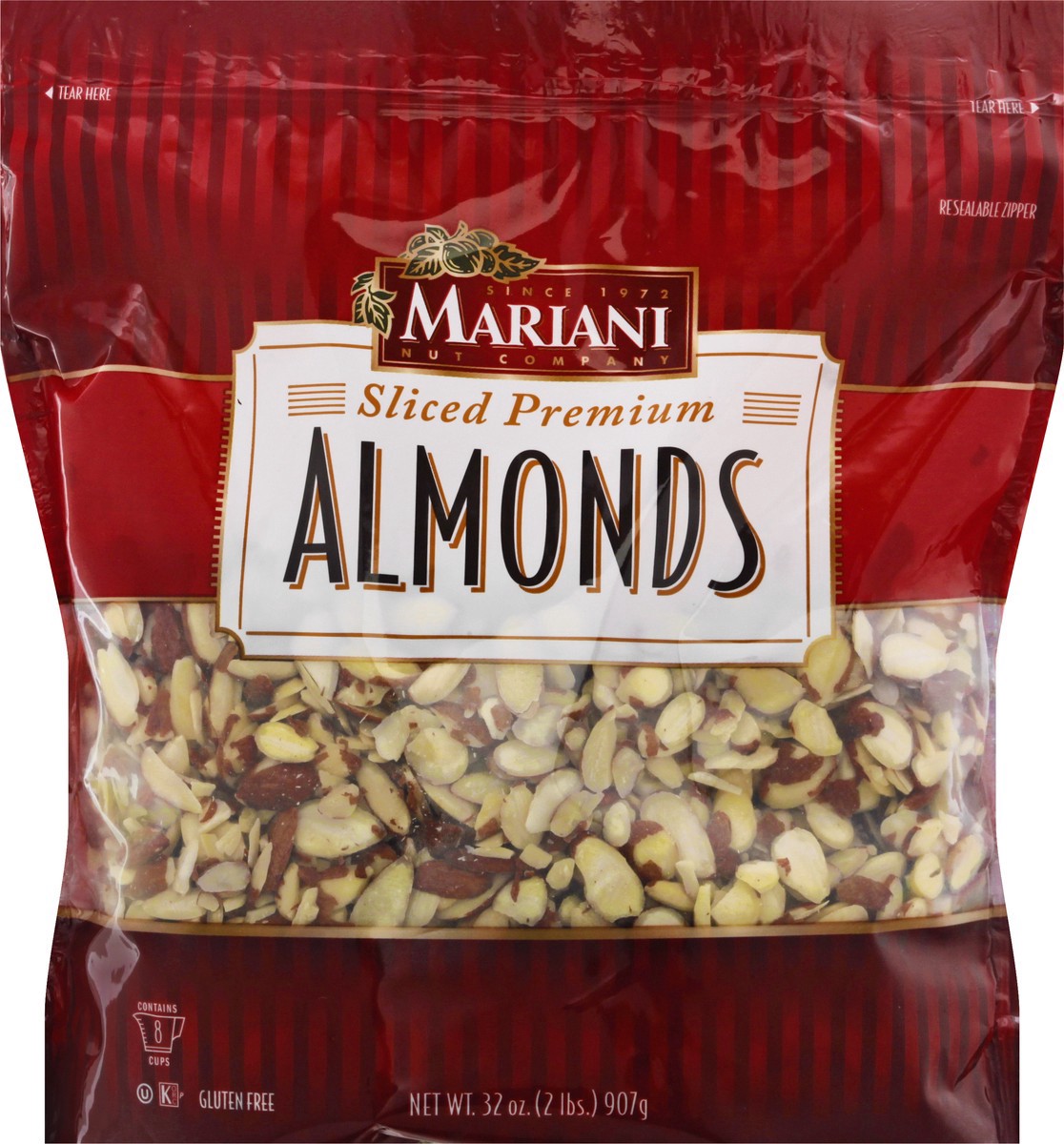 slide 9 of 11, Mariani Mariaini Sliced Almonds, 32 oz