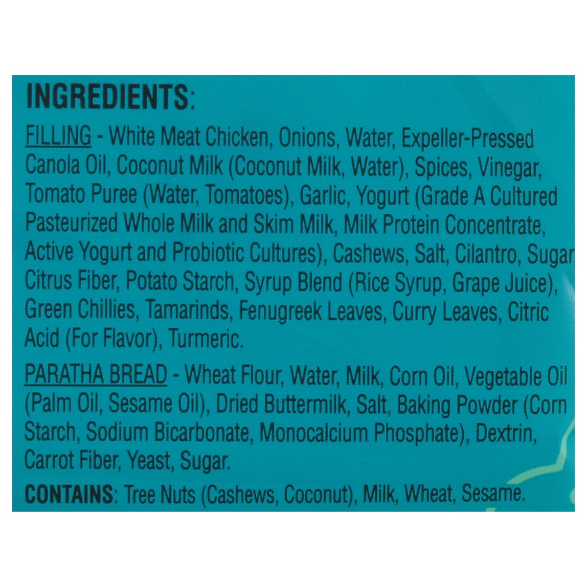 slide 3 of 12, Deep Indian Kitchen Kati Street Wrap, Coconut Chicken Curry, Mild Spice, 5 oz