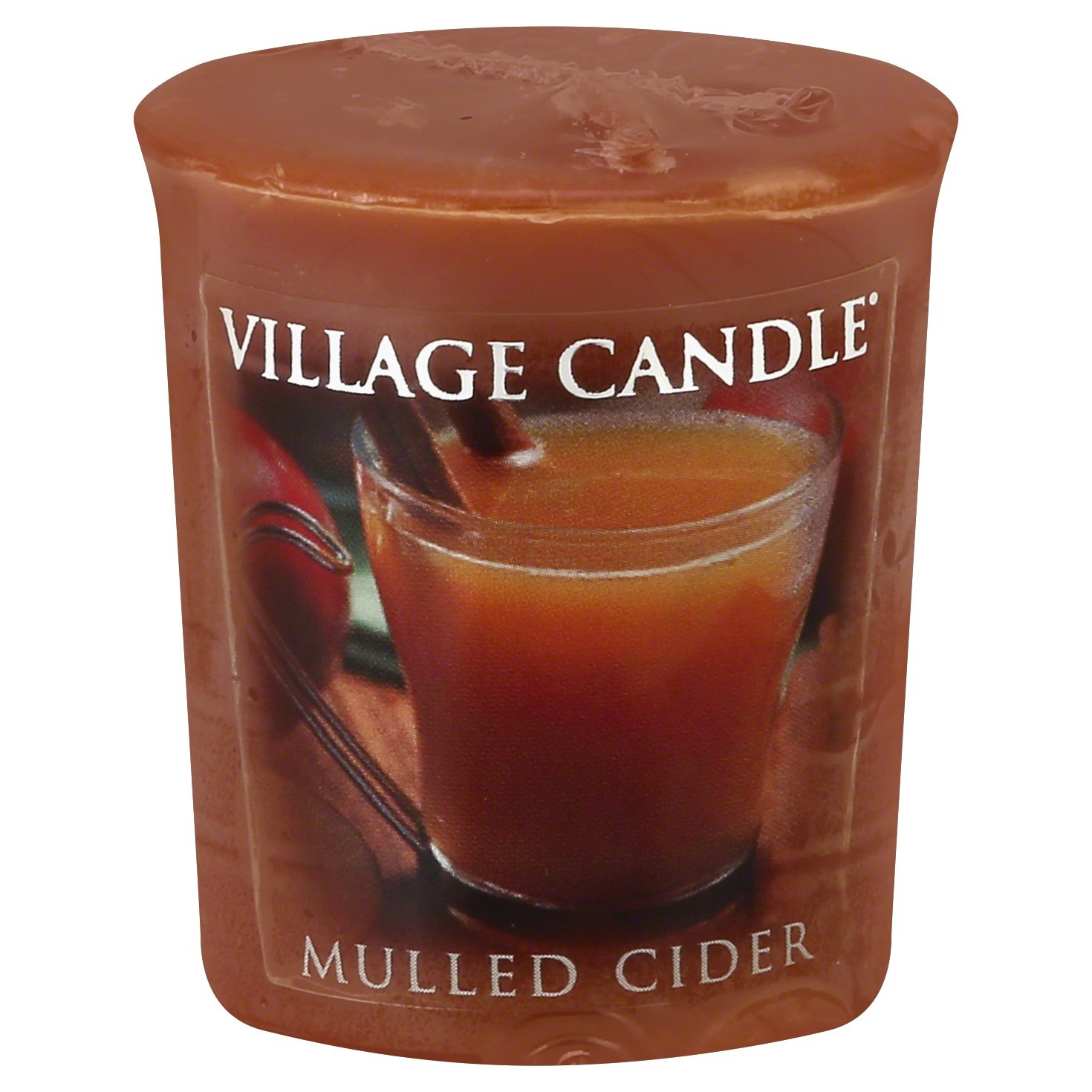 slide 1 of 1, Village Candle Mulled Cider Votive Candle, 2 oz