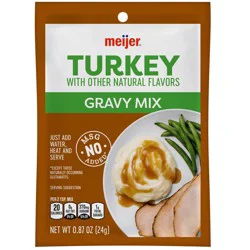 Meijer Turkey Gravy Mix, .87 Oz
