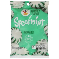 Spearmint Hard Candy
