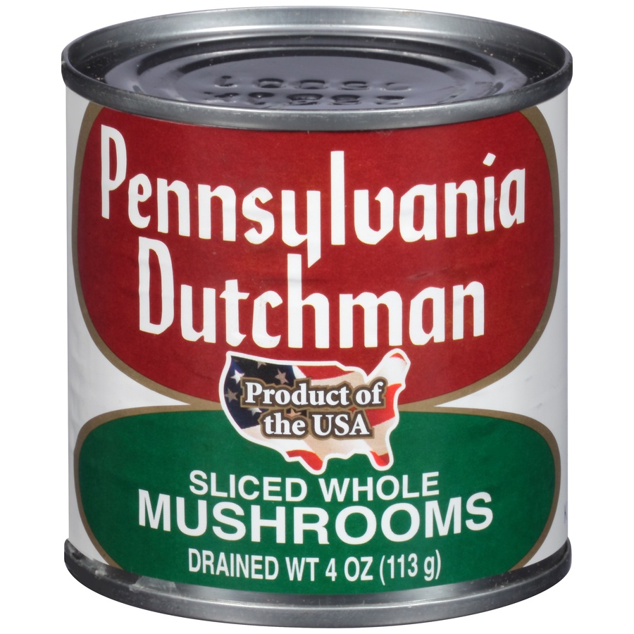 slide 1 of 6, Pennsylvania Dutchman Pennsylvania Dutch Sliced Mushroom, 4 oz