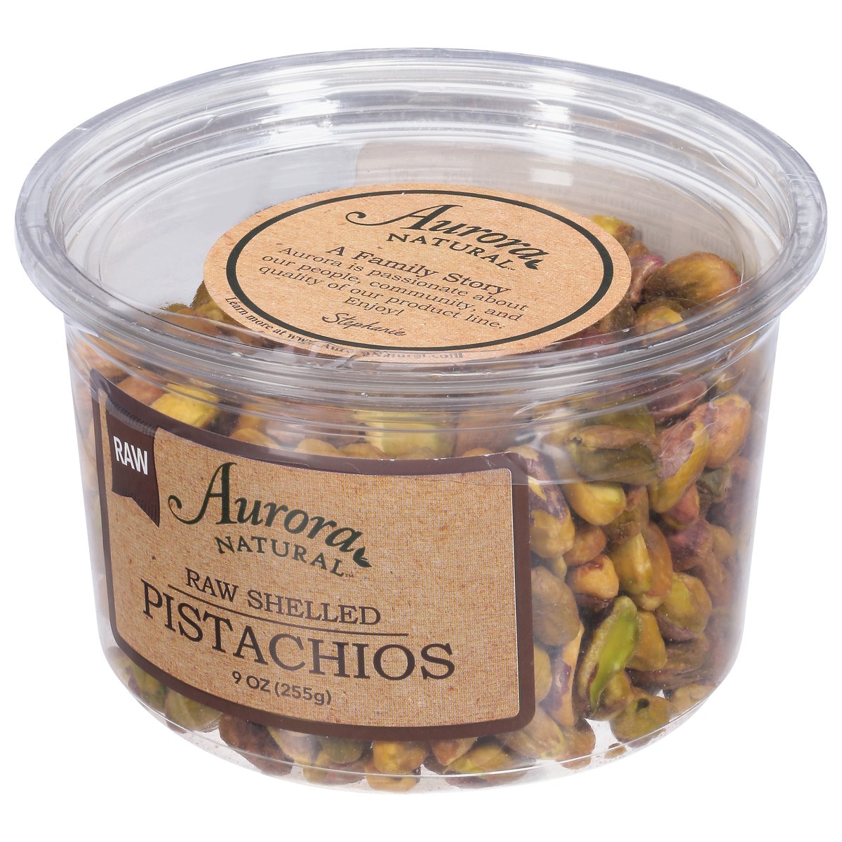 slide 2 of 9, Aurora Natural Raw Shelled Pistachios 9 oz, 9 oz