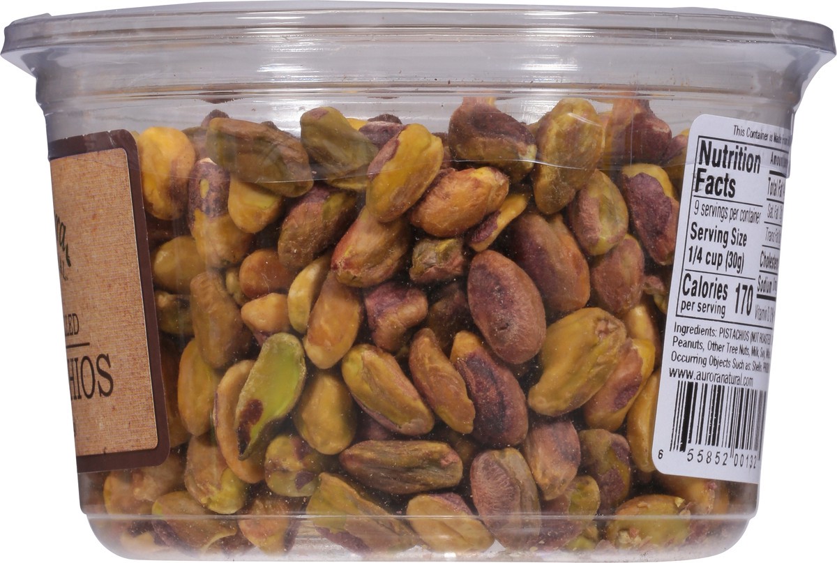 slide 7 of 9, Aurora Natural Raw Shelled Pistachios 9 oz, 9 oz