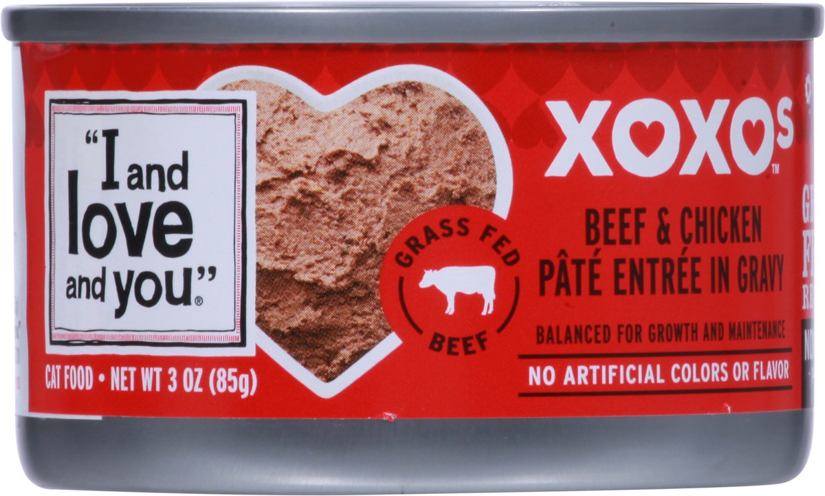 slide 10 of 13, I and Love and You Grain Free Beef & Chicken Cat Food 2 oz, 2 oz