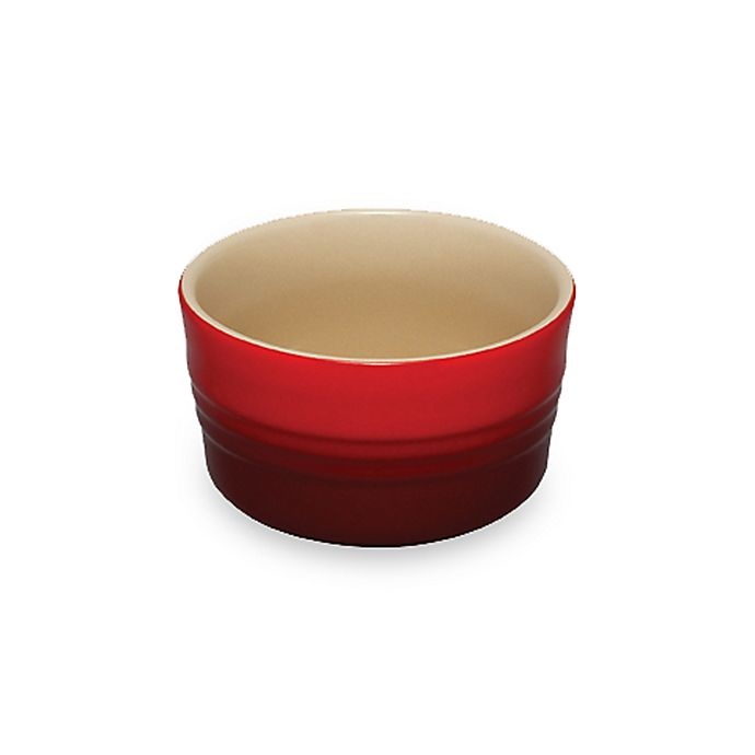 slide 1 of 1, Le Creuset Stoneware Stackable Ramekin - Cherry, 7 oz