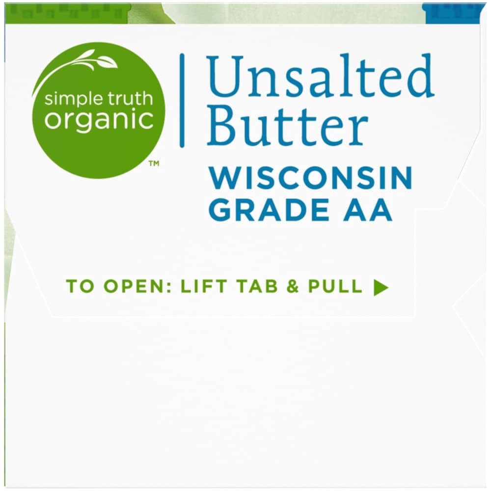 slide 2 of 6, Simple Truth Organic Unsalted Butter, 16 oz