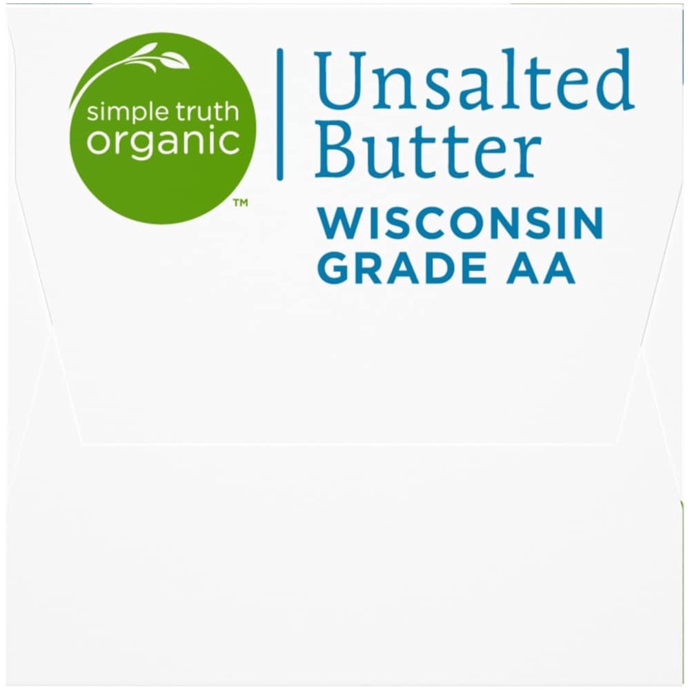 slide 5 of 6, Simple Truth Organic Unsalted Butter, 16 oz