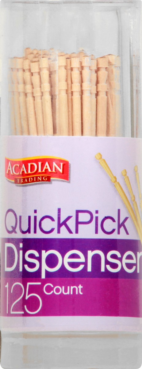 slide 1 of 11, Acadian Trading QuickPick Dispenser 125 ea, 125 ct