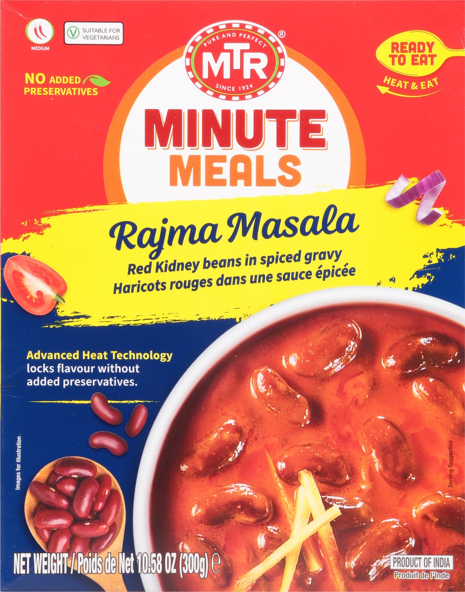slide 4 of 14, Mtr Minute Meals Rajma Masala 10.58 oz, 10.58 oz
