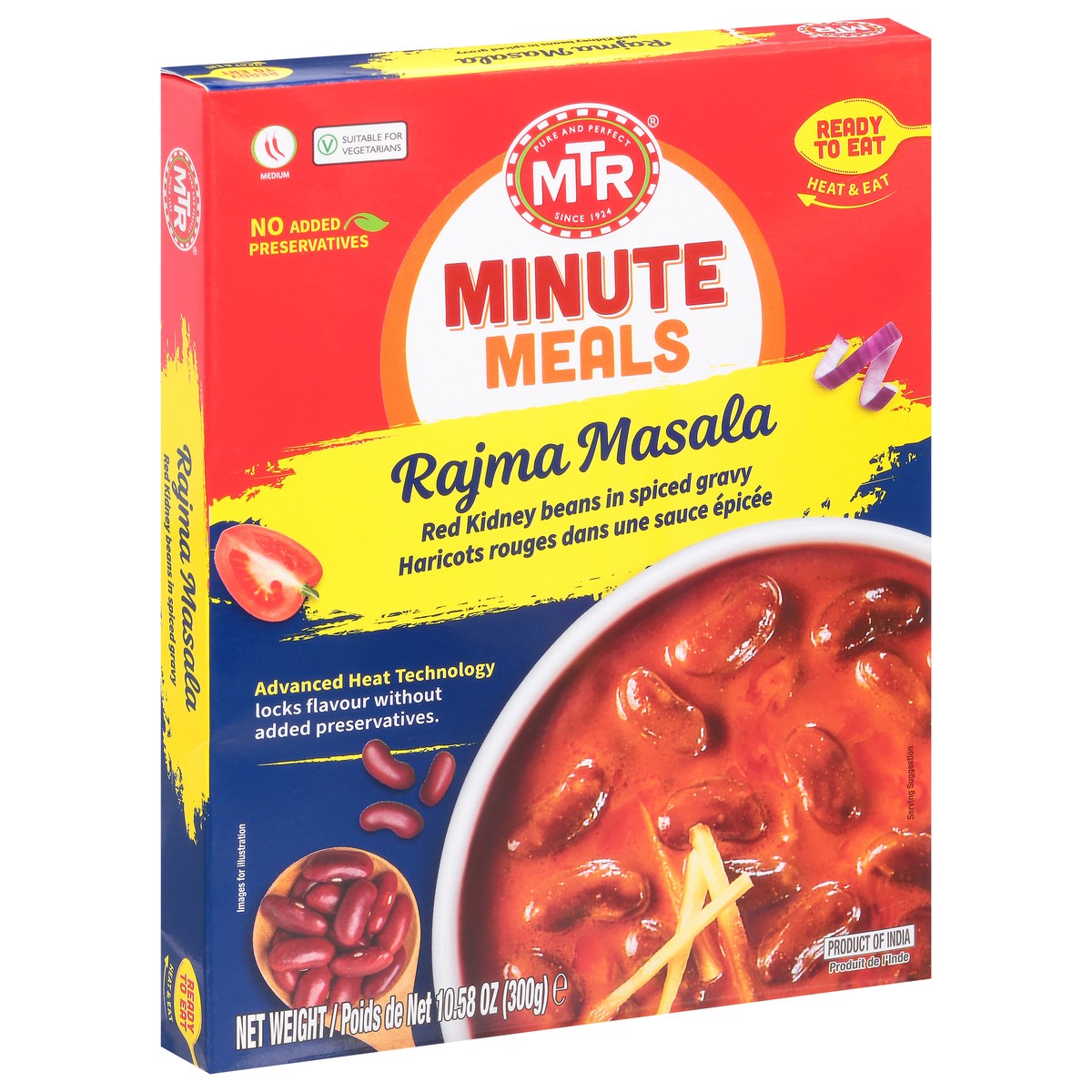 slide 14 of 14, Mtr Minute Meals Rajma Masala 10.58 oz, 10.58 oz