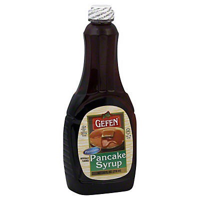 slide 1 of 1, Gefen Premium Pancake Syrup, 24 oz