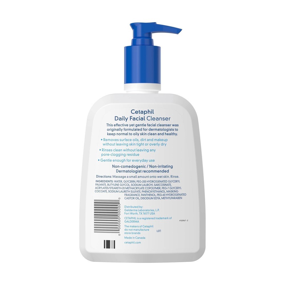 slide 3 of 5, Cetaphil Daily Facial Cleanser, 8 oz