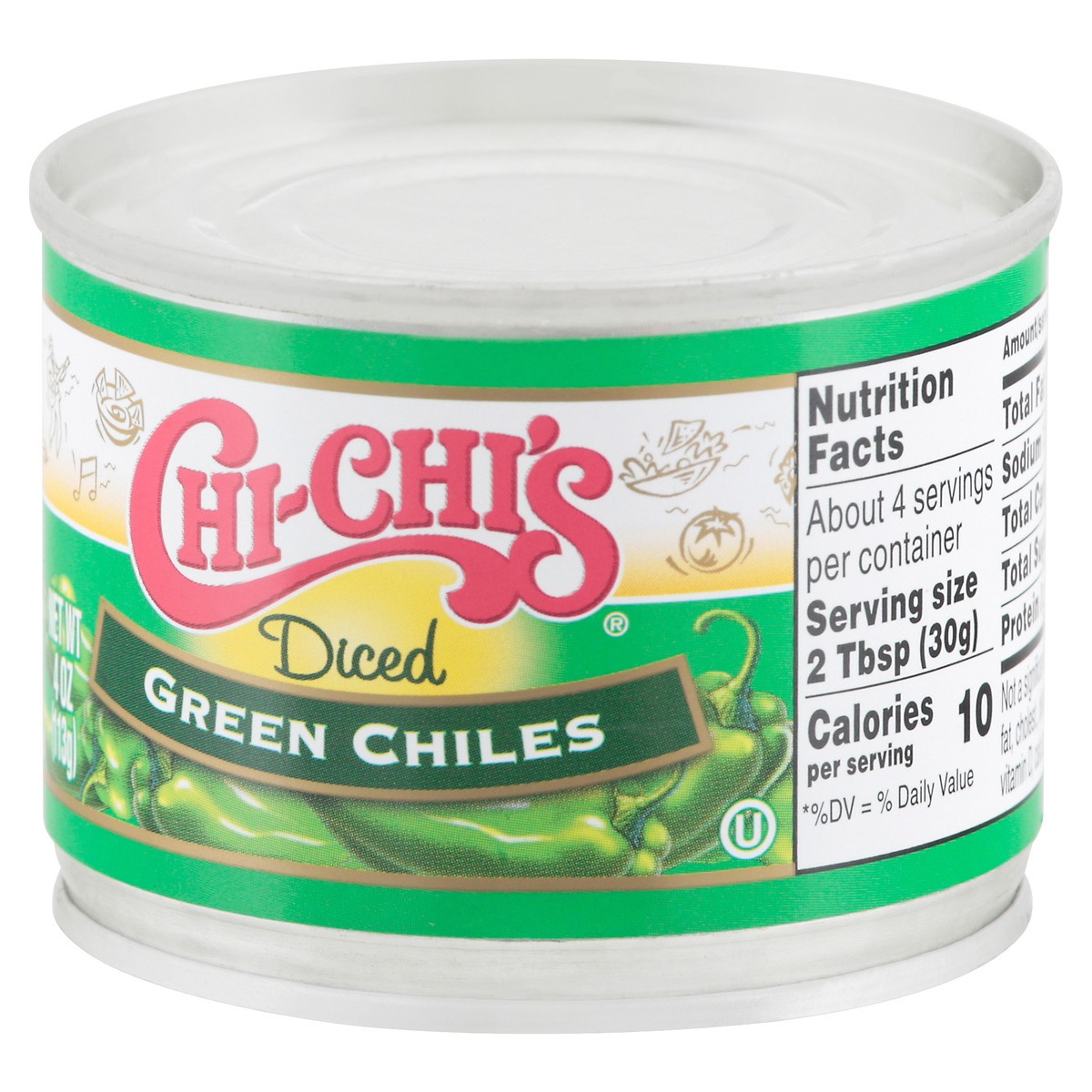 slide 8 of 9, Chi-Chi's Chi Chi Green Chillies Diced, 4.25 oz