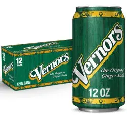 Vernors The Original Ginger Soda 12 - 12 fl oz Cans