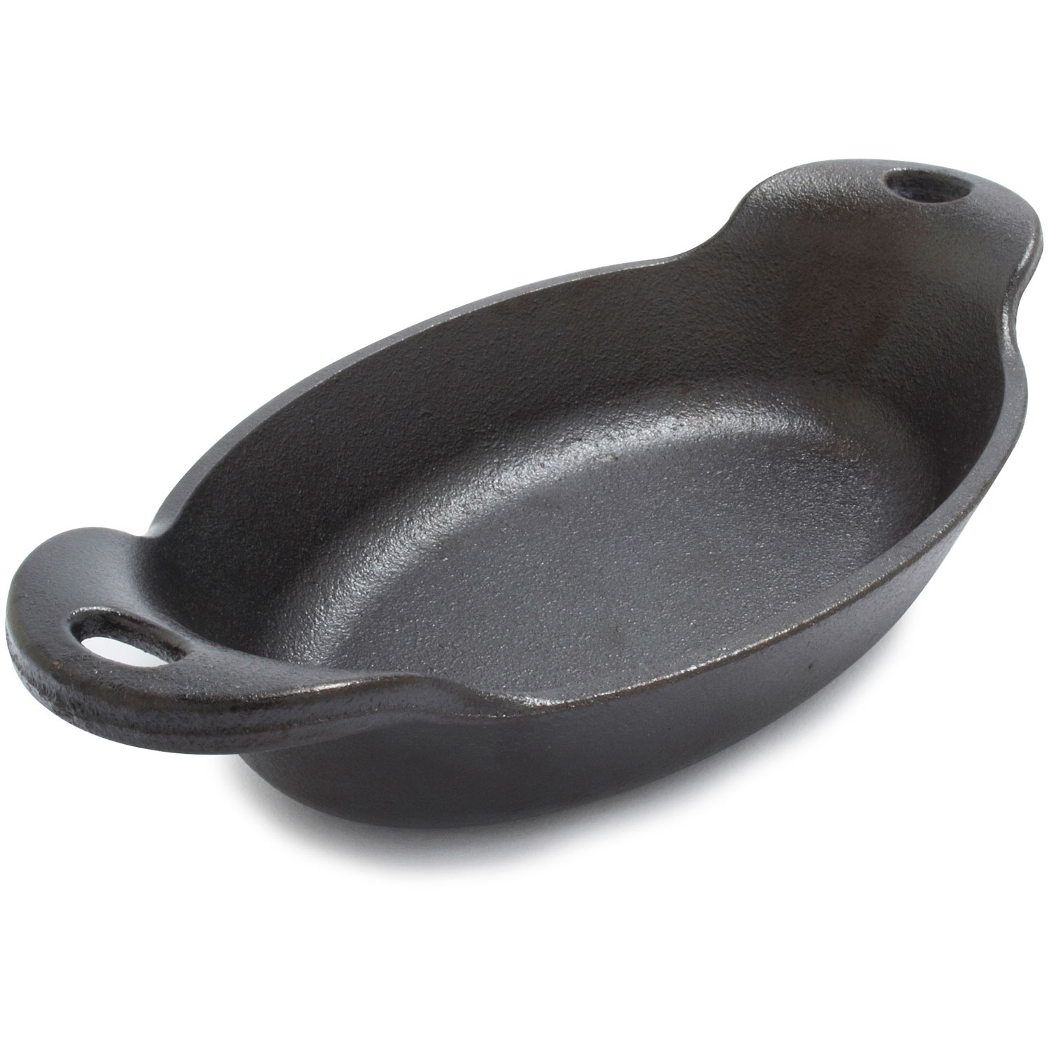 slide 1 of 1, Lodge Cast Iron Mini Oval Server, 9 oz