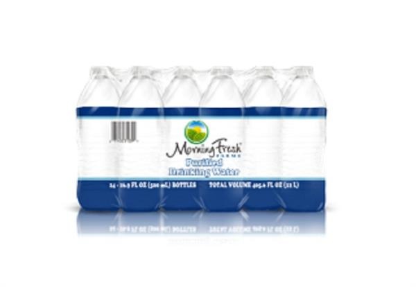 slide 1 of 1, Morning Fresh Farms Drinking Water - 24 ct; 1/2 liter, 24 ct; 1/2 liter