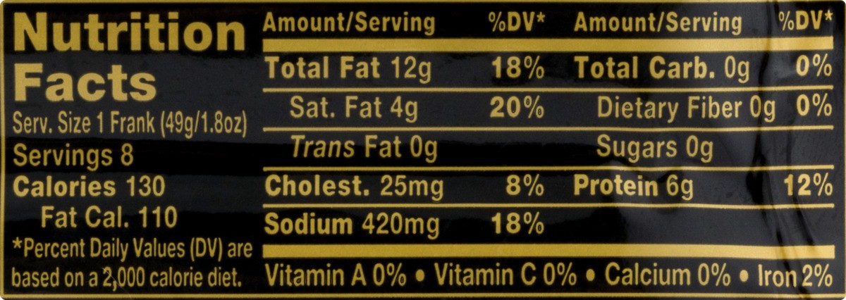 slide 6 of 11, Dietz & Watson Black Angus Beef Franks, 14 oz