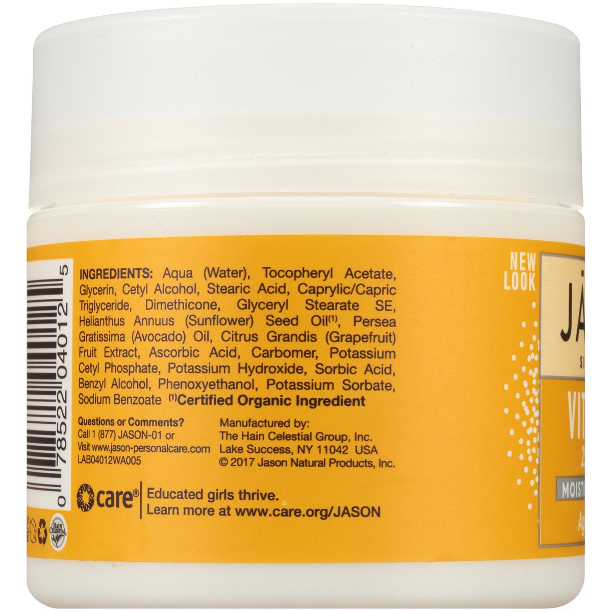 slide 9 of 10, Jason JĀSON Age Renewal Vitamin E 25,000 IU Moisturizing Creme 4 oz. Jar, 4 oz