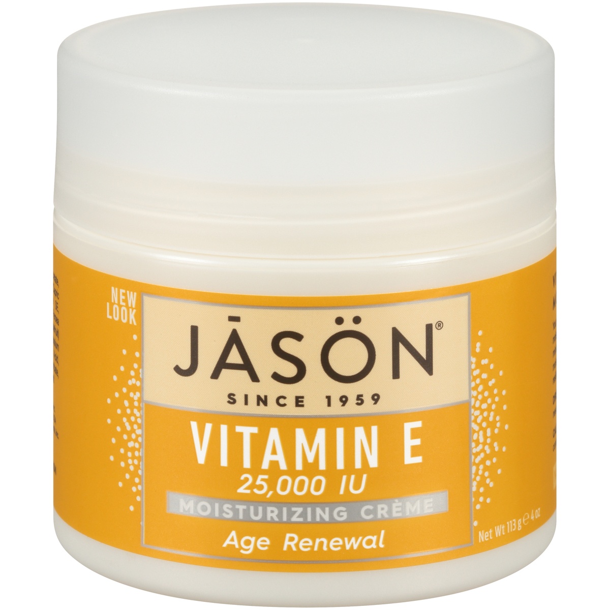 slide 1 of 1, Jason Age Renewal Vitamin E Moisturizing Creme, 4 oz