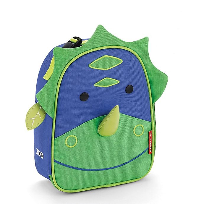 slide 2 of 3, Skip Hop SKIP*HOP Zoo Lunchies Dinosaur Insulated Lunch Bag, 1 ct