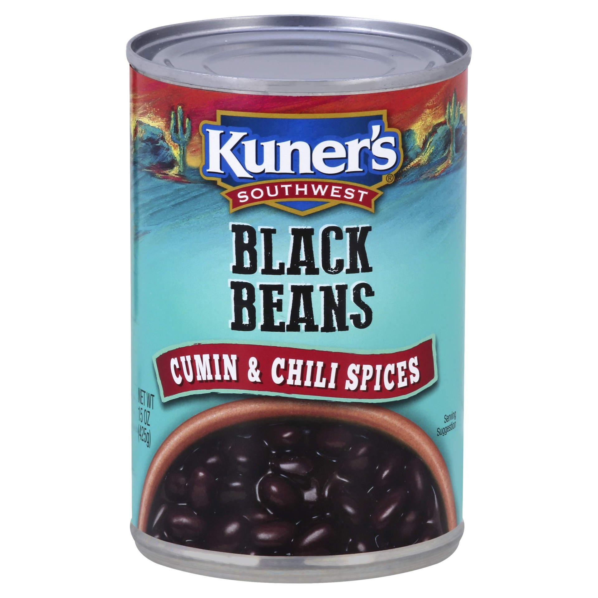 Kuner's Southwest Black Beans with Cumin & Chili Spices 15 oz Shipt
