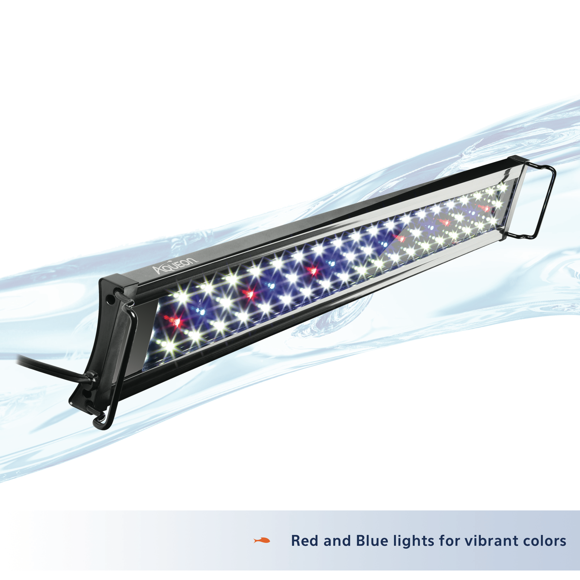 slide 7 of 9, Aqueon LED OptiBright Light Fixture 30-36 Inches, 1 ct