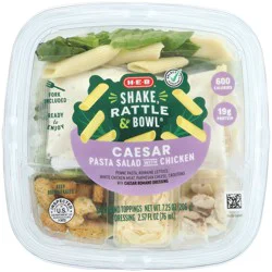 H-E-B Shake, Rattle & Bowl Chicken Caesar Salad