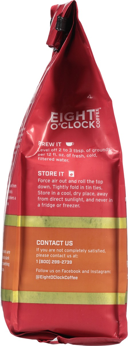 slide 8 of 12, Eight O'Clock Coffee Medium Roast Ground Hazelnut Coffee - 11 oz, 11 oz