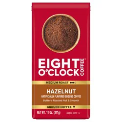 Eight O'Clock Coffee Medium Roast Ground Hazelnut Coffee - 11 oz