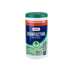 Meijer Disinfecting Wipes, Fresh Scent