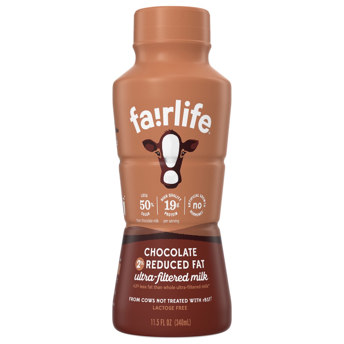 slide 1 of 5, fairlife UFM 2% Reduced Fat Chocolate-KO Bottle, 11.5 fl oz, 11.5 oz