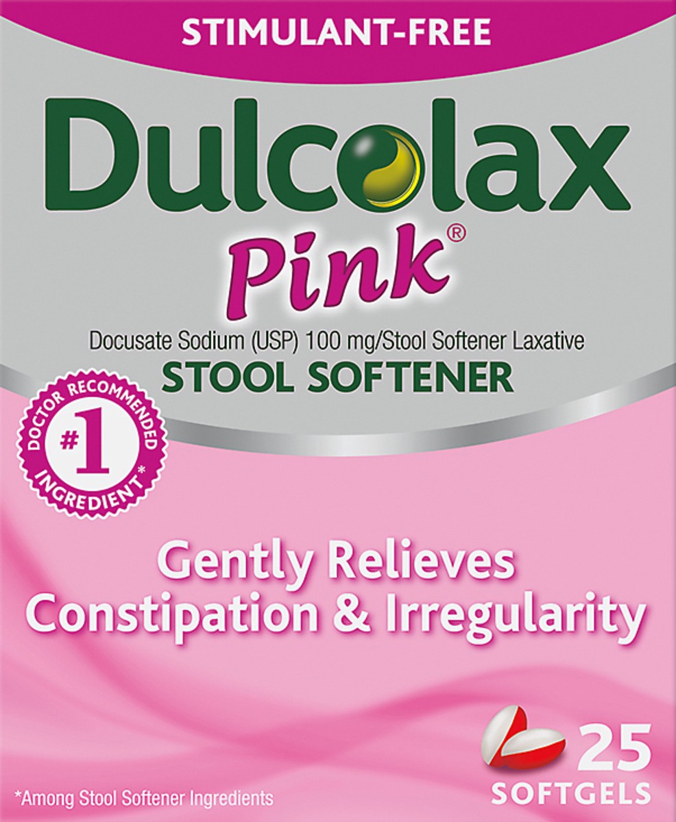 slide 6 of 12, Dulcolax Dulcoease Stool Softener, 25 ct