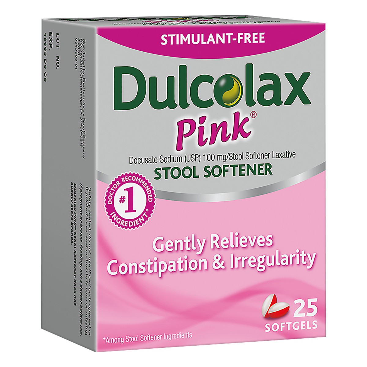 slide 9 of 12, Dulcolax Dulcoease Stool Softener, 25 ct