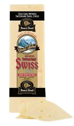 Boar's Head Imported Switzerland Swiss Cheese, 1 lb
