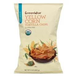 GreenWise Yellow Corn Organic Tortilla Chips - 9 oz