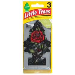 Little Trees Rose Thorn Air Freshener - 3 ea