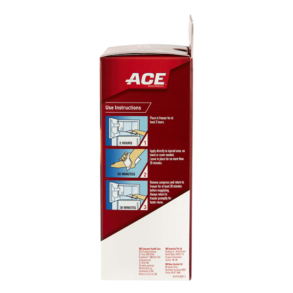 slide 4 of 13, ACE Brand Reusable Cold Compress, Large, 1 ct