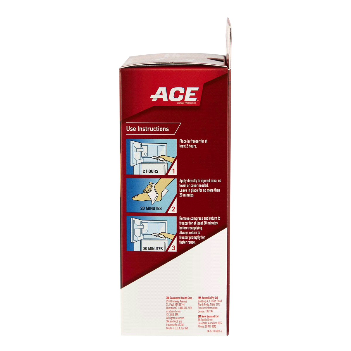 slide 5 of 13, ACE Brand Reusable Cold Compress, Large, 1 ct